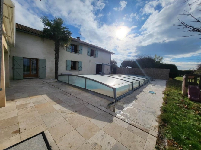 Photos 3 - Rurale - Ferme rénovée vue Vercors - 1,7 Ha - Idéal chevaux - 15 Mn T