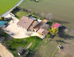 Vignette - Rurale - Ferme rénovée vue Vercors - 1,7 Ha - Idéal chevaux - 15 Mn T